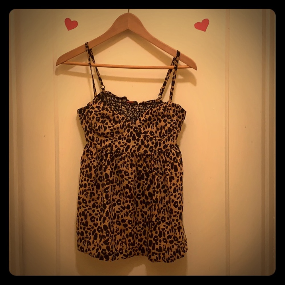 Cheetah print top